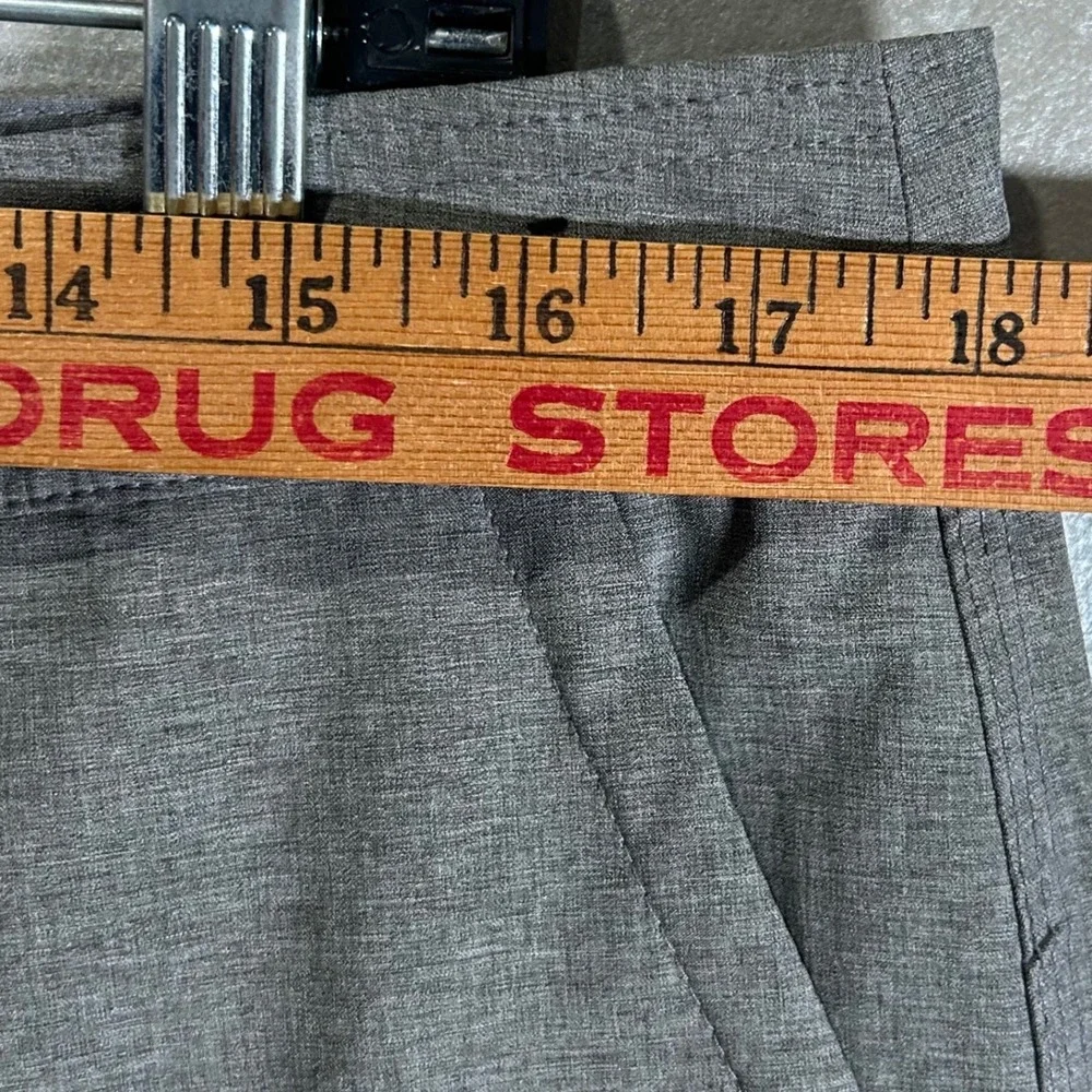 ONeill Hybrid Mens Grey Heathered Stretch Boardshorts Walk Shorts Size 34